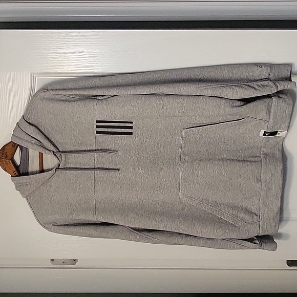 Adidas Gray Hoodie - GUC - size L - Picture 1 of 9